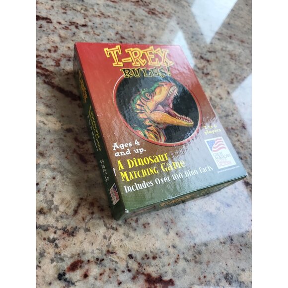 T-rex Rules! Card game basically 'Go Fish' with Dinosaurs, kids, matching cards - Picture 9 of 9